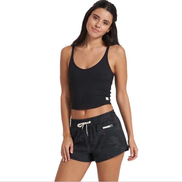 Vuori Tops - Vuori rib crop tank top with built in bra Women’s XS